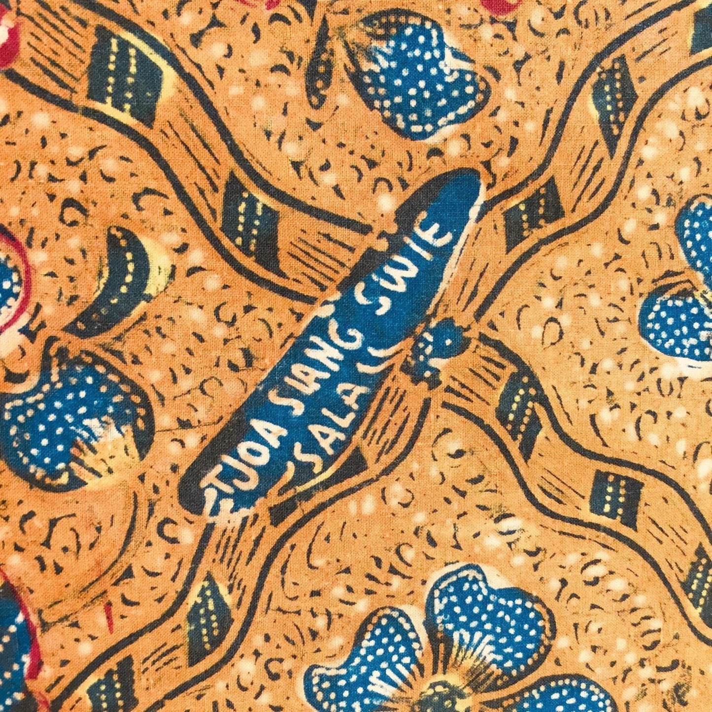 Classic Indonesian Hand Drawn Javanese Batik Tiga Negri Siang Swie Sidomukti Kain
