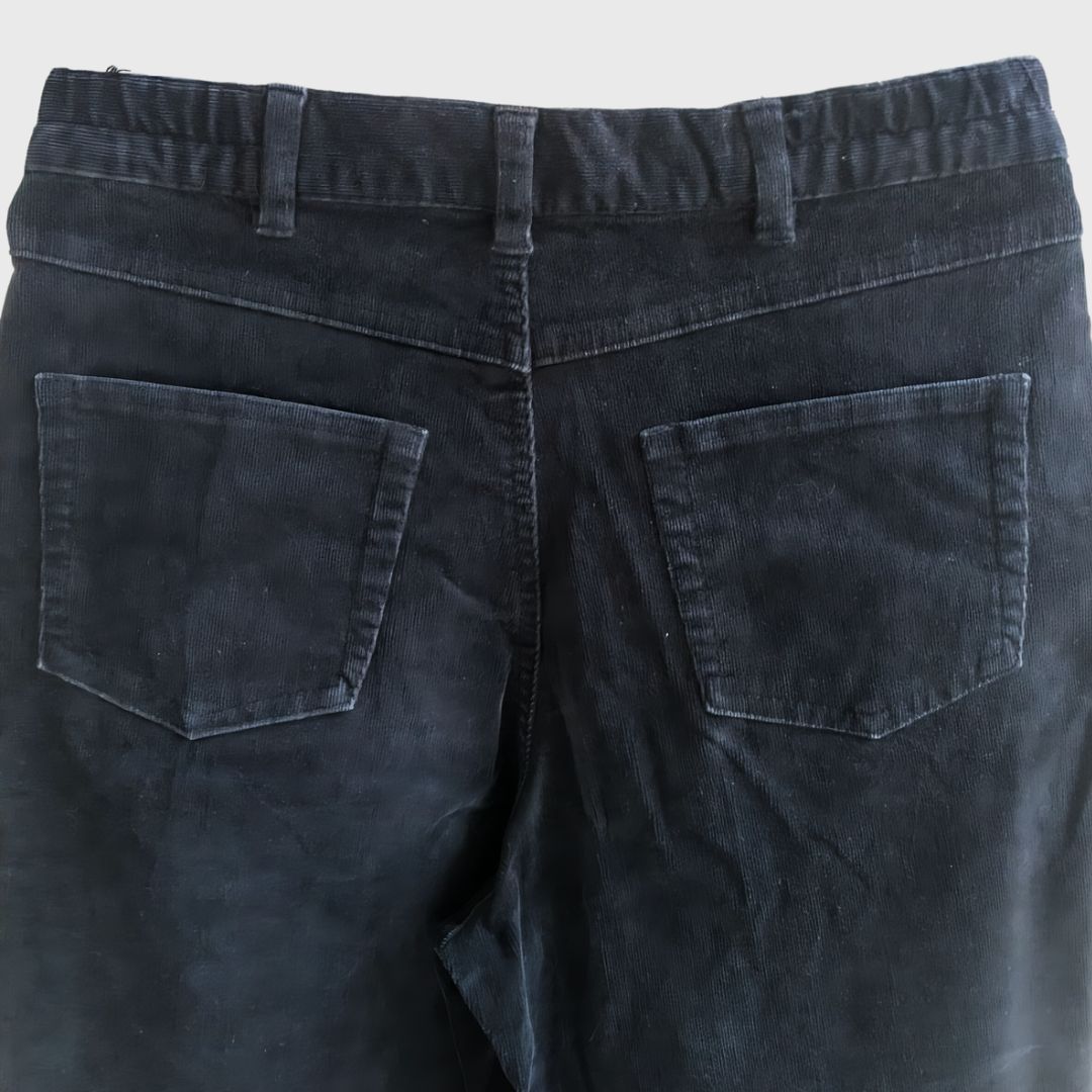 Vintage Black Corduroy Jeans