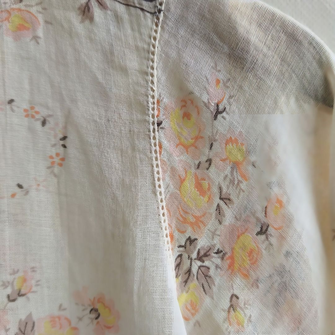 Vintage Brown Floral Kebaya