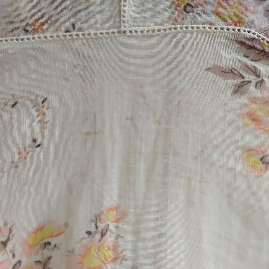 Vintage Brown Floral Kebaya