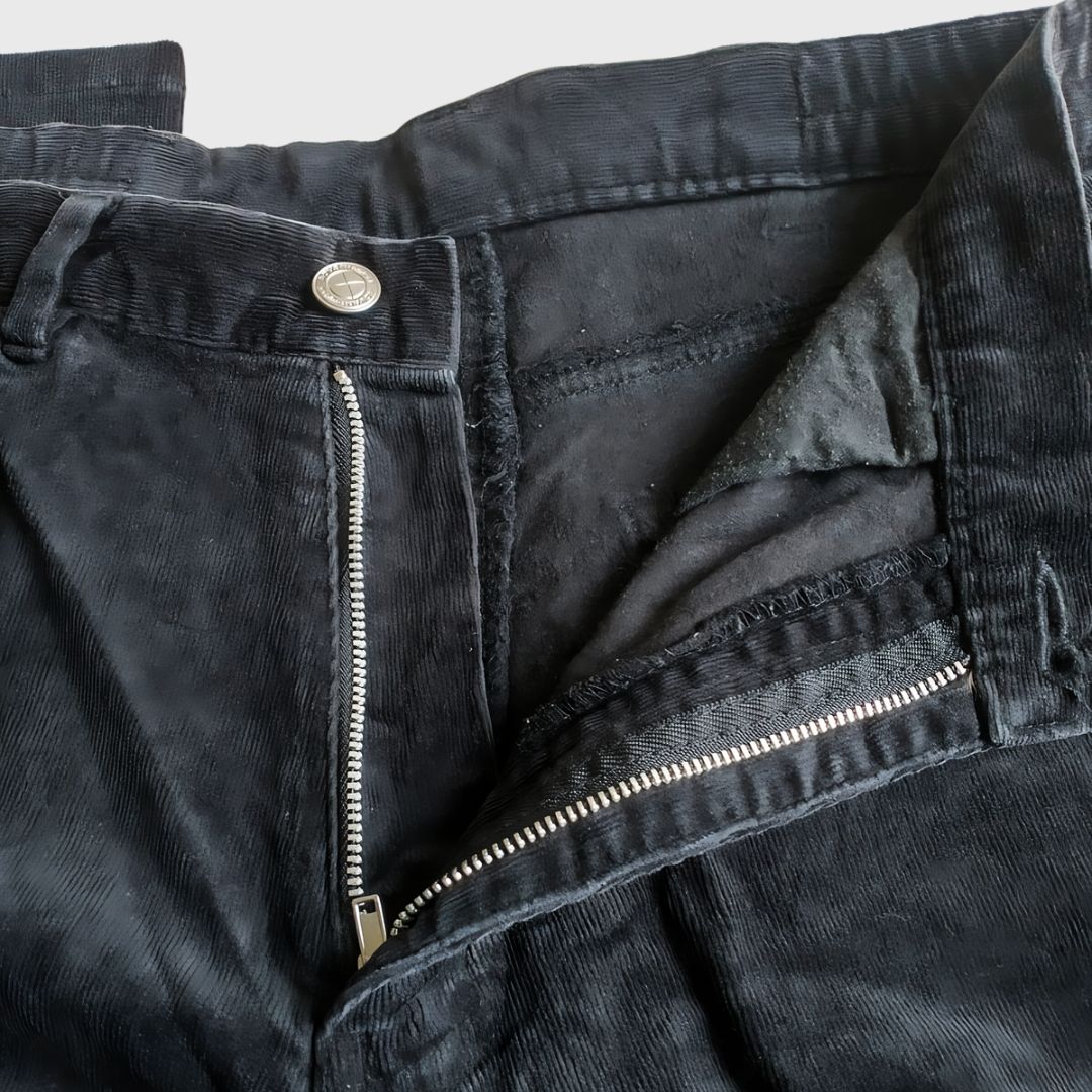Vintage Black Corduroy Jeans