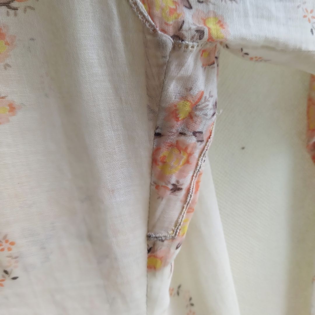 Vintage Brown Floral Kebaya