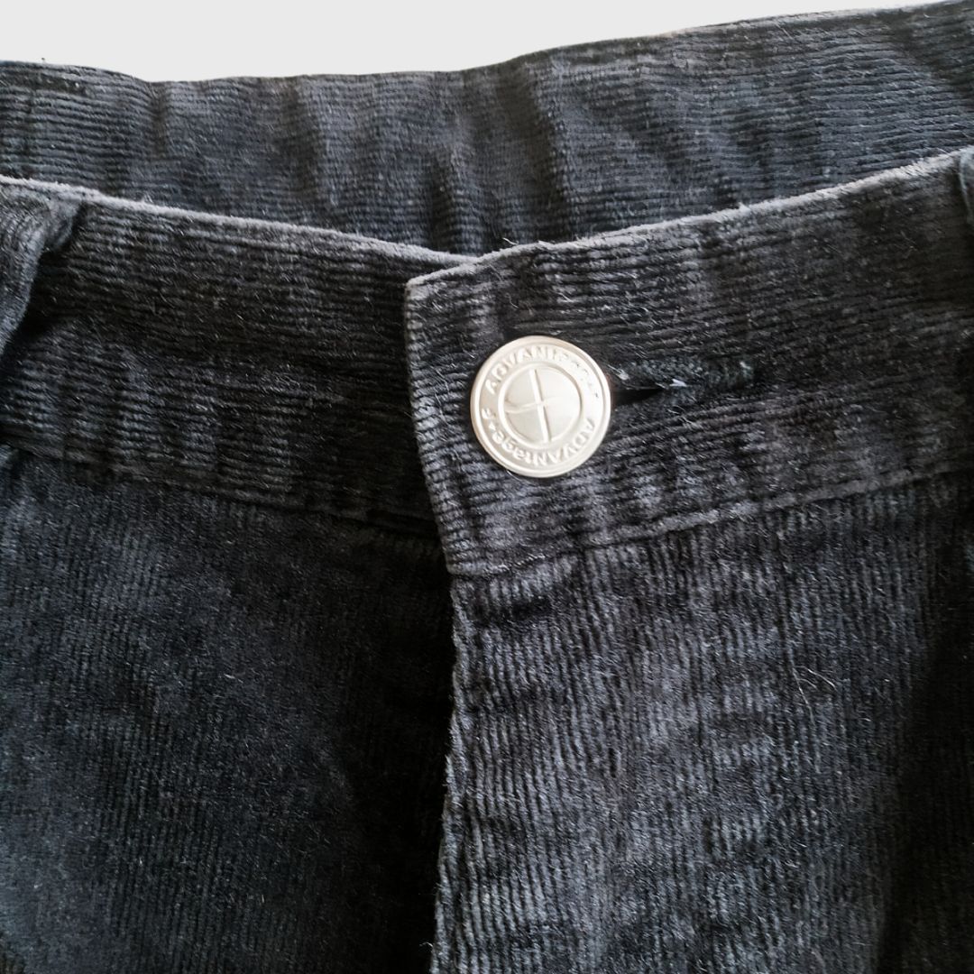 Vintage Black Corduroy Jeans