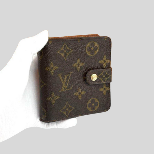Authentic Pre-Owned Louis Vuitton Monogram Bi-Fold Wallet - With Box & Dustbag! 30% OFF + FREE Shipping!