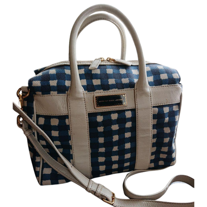 *MARC BY MARC JACOBS* Gingham Check Boston Bag