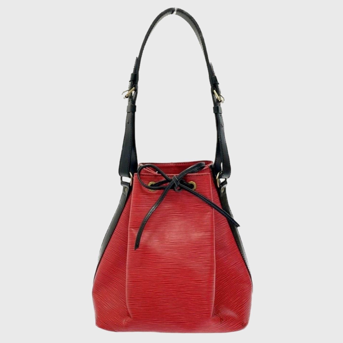 Vintage Noé Castilian Red Leather Shoulder Bag