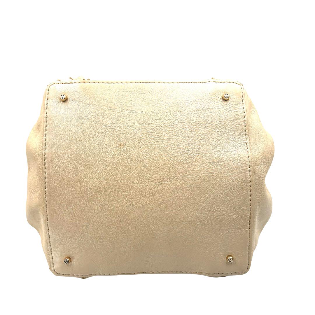 *Kate*Spade* New York Handbag One-Handle Leather Cream