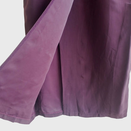 Vintage Silk Purple Skirt