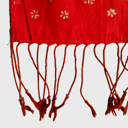 Vintage Red Pesisir Shawl