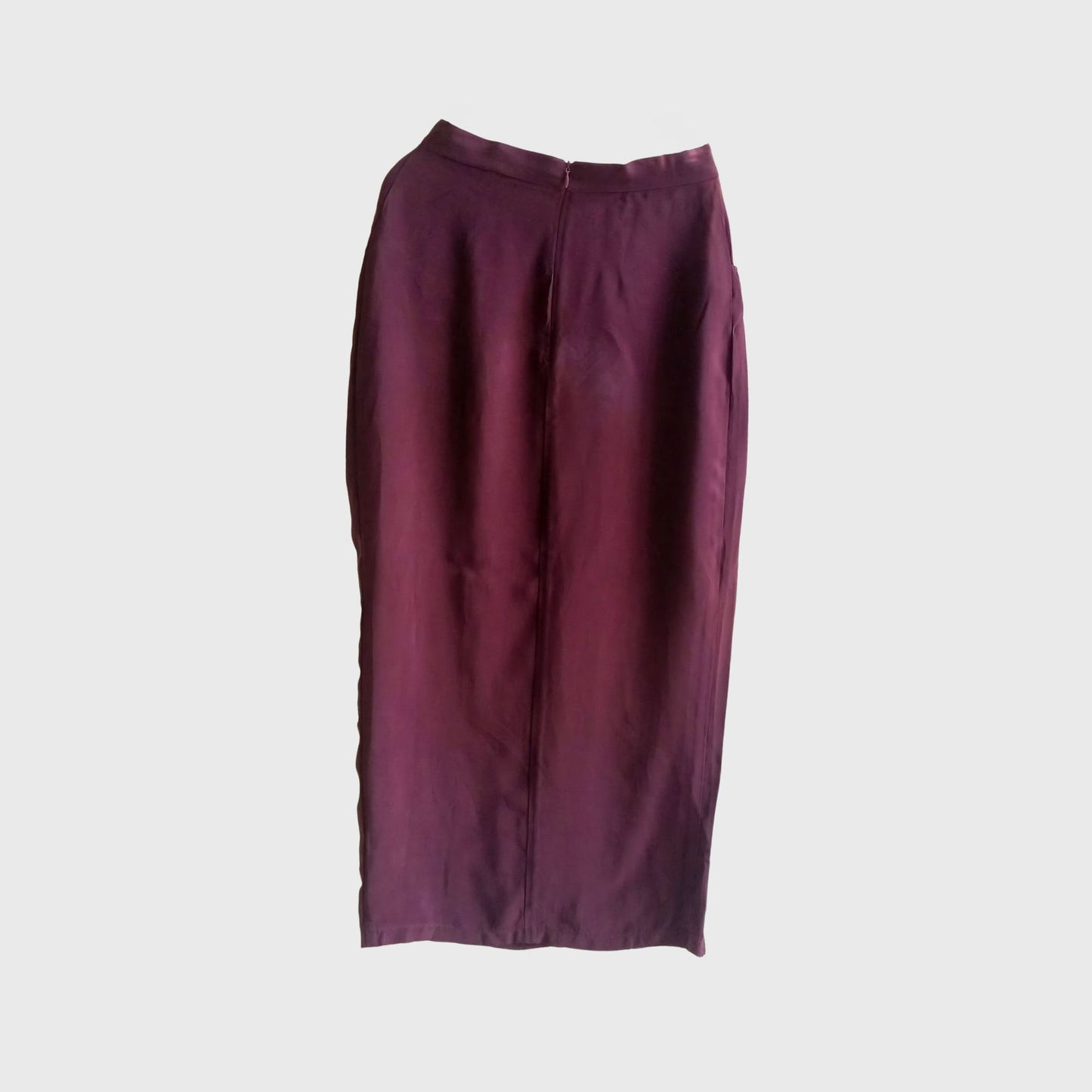 Vintage Silk Purple Skirt