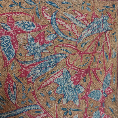 Antique Tiga Negeri Indonesian Hand Drawn Javanese Batik from the 30s