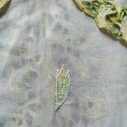 Vintage Green Kerancang Encim Kebaya