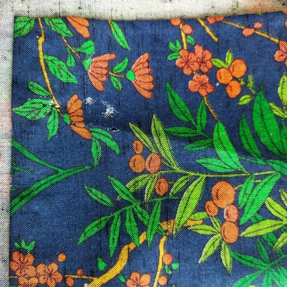 Vintage Navy Floral Yukata