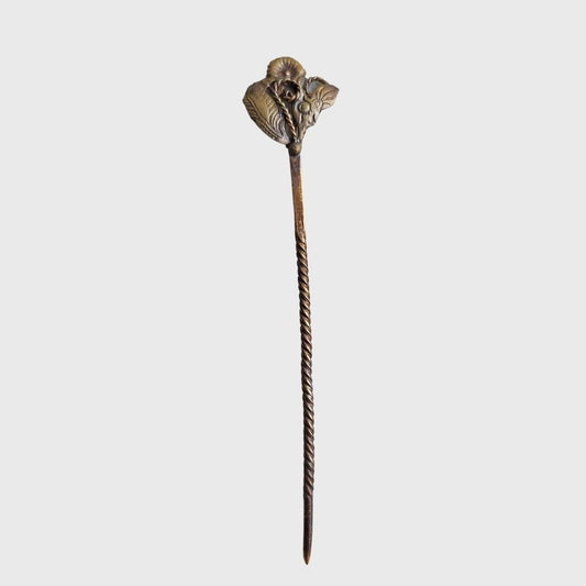 Vintage Single Floral Hairpin