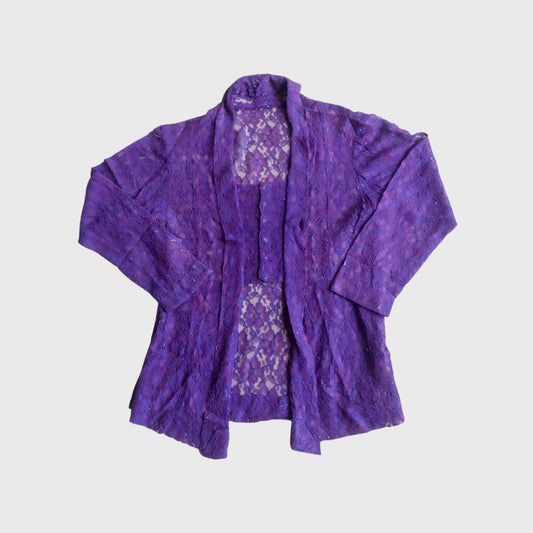 Vintage Purple Kebaya Lace