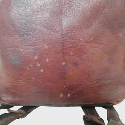 Vintage Leather Backpack