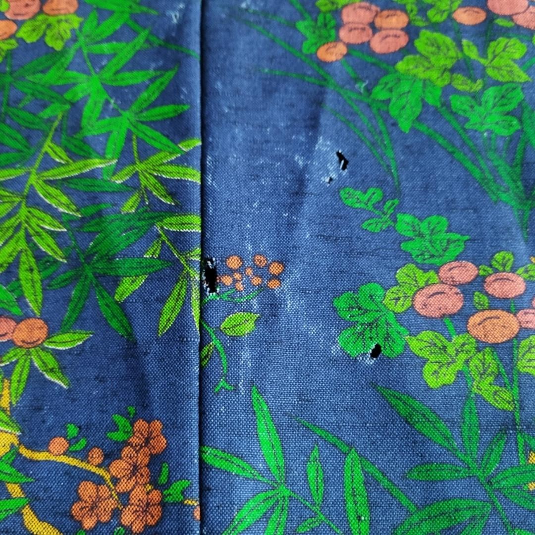 Vintage Navy Floral Yukata