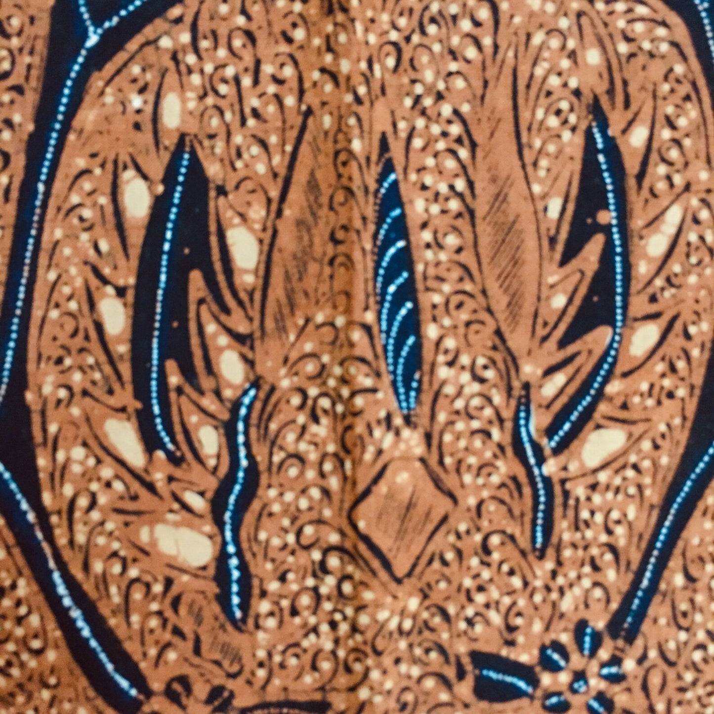 Vintage Hand Drawn Javanese Batik, Satrio Manah from Solo