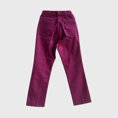 Vintage Purple Denim Trousers