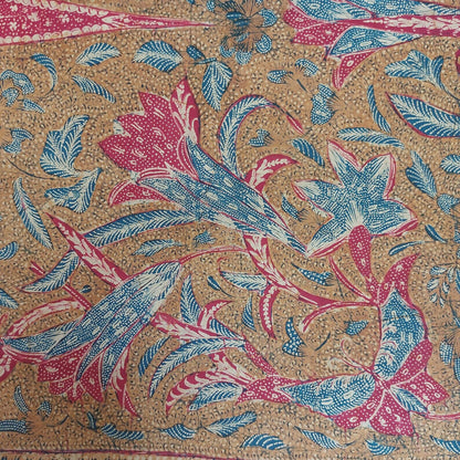 Antique Tiga Negeri Indonesian Hand Drawn Javanese Batik from the 30s