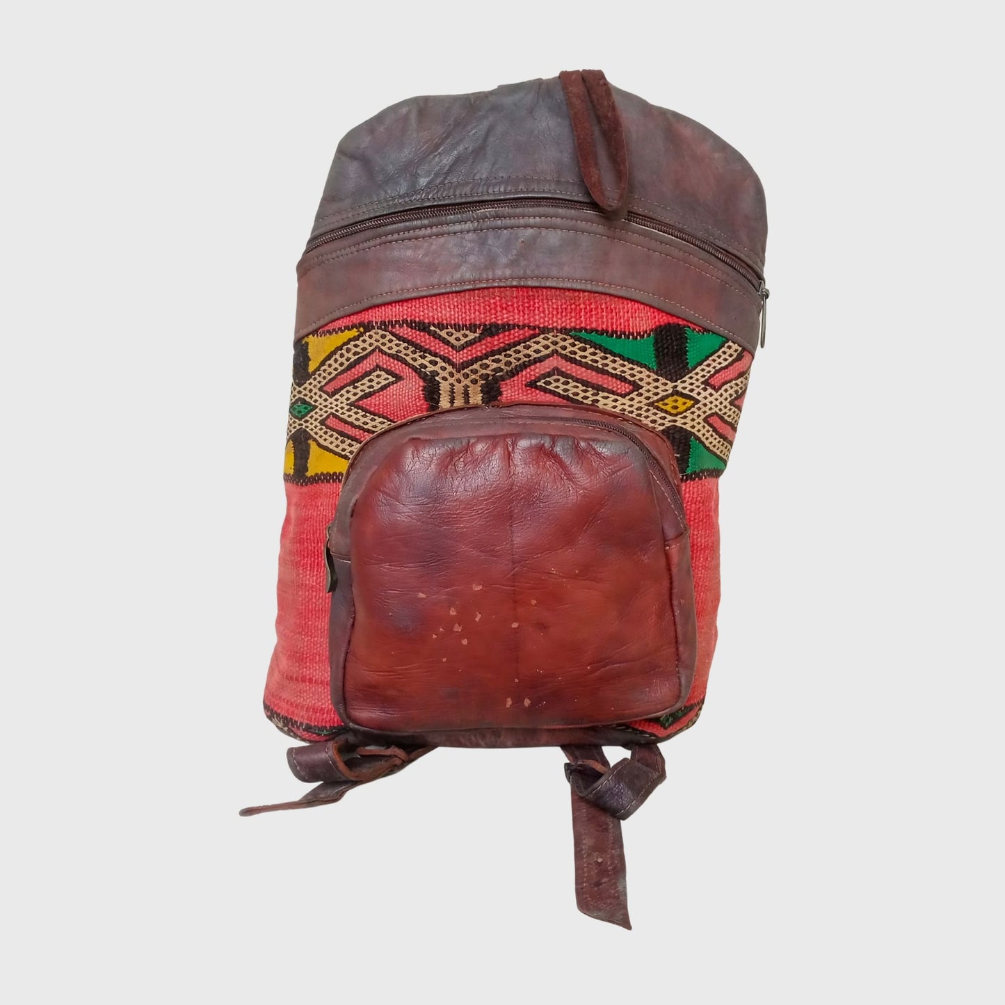 Vintage Leather Backpack