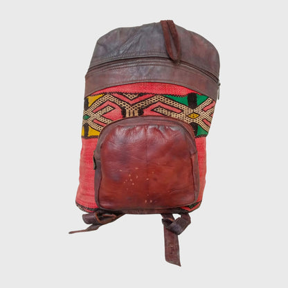 Vintage Leather Backpack