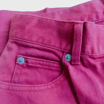 Vintage Purple Denim Trousers