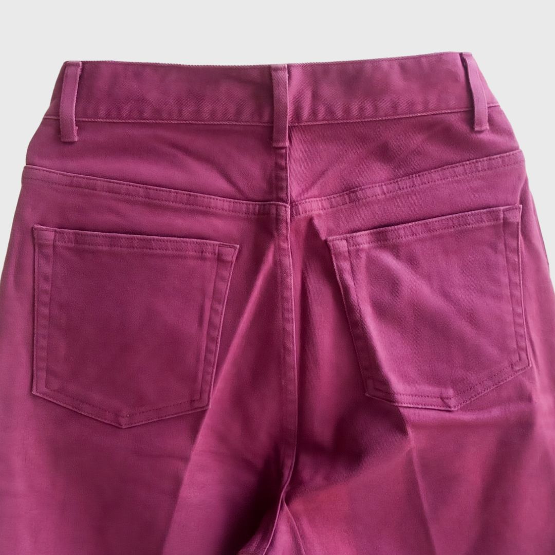 Vintage Purple Denim Trousers