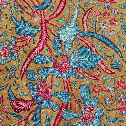 Vintage Indonesian Hand Drawn Javanese Batik, Batik Tiga Negri Nj. SIE DJIEN SOEN Kain