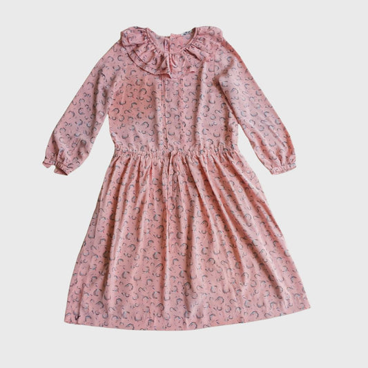 Vintage Pink Waist Dress