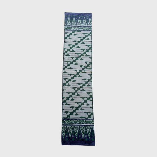 Vintage Green Parang Barong Shawl