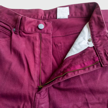 Vintage Purple Denim Trousers