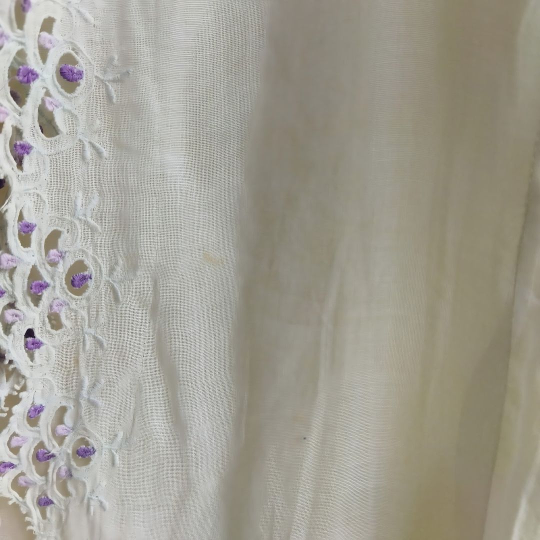 Vintage BW purple simple kerancang kebaya