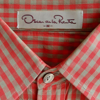 Vintage Oscar De La Renta Gingham Shirt