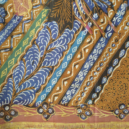 Vintage Indonesian Sogan Semarangan Batik Sarong