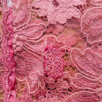 Vintage Pink Lace Kutubaru Kebaya