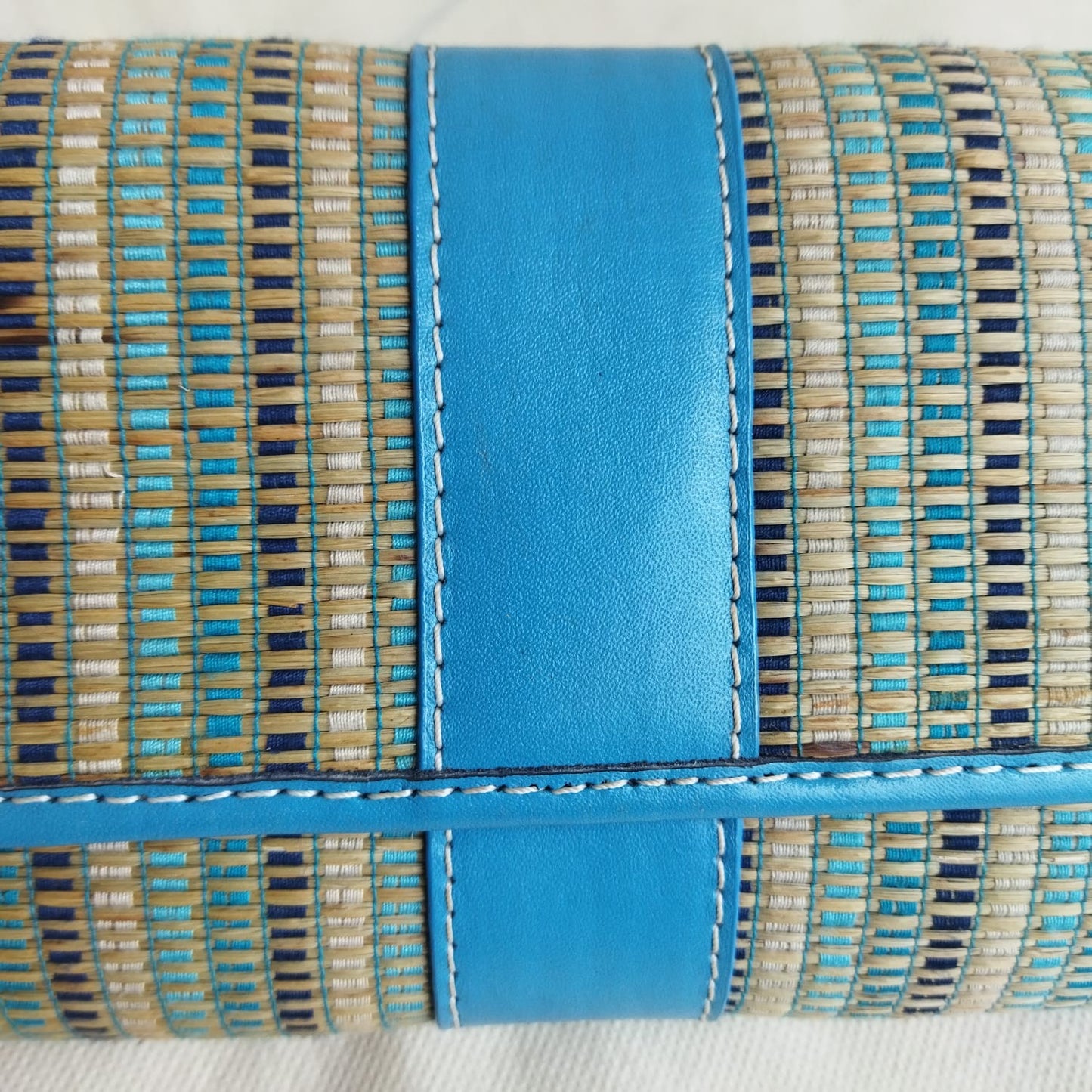 Vintage webbing Clutch