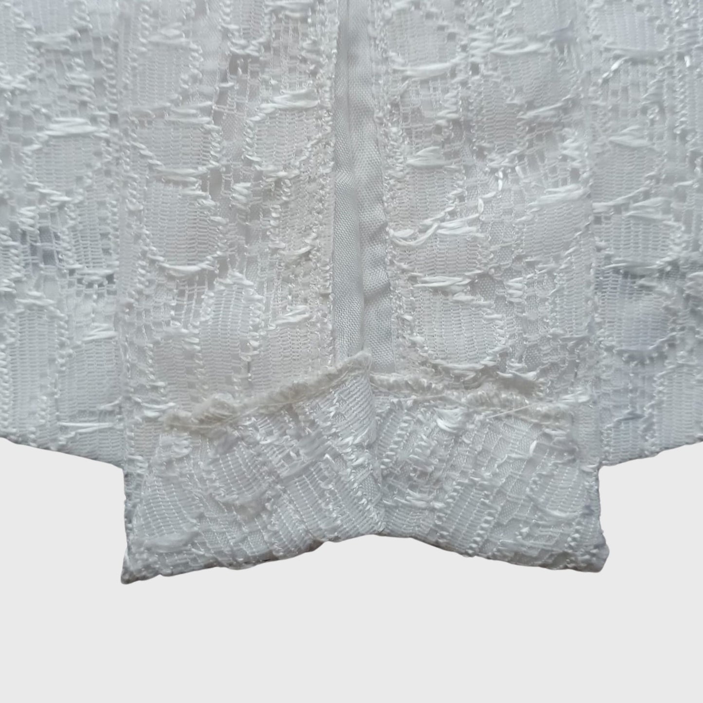 Vintage Broken White Kutubaru Lace Kebaya