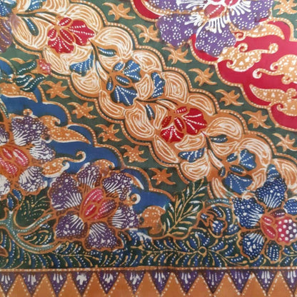 Indonesian Hand Drawn Javanese Batik Pekalongan Lima Negeri